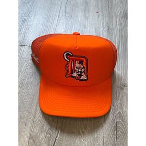 Mitchell & Ness Detroit Tigers Mens Snapback Trucker Hat